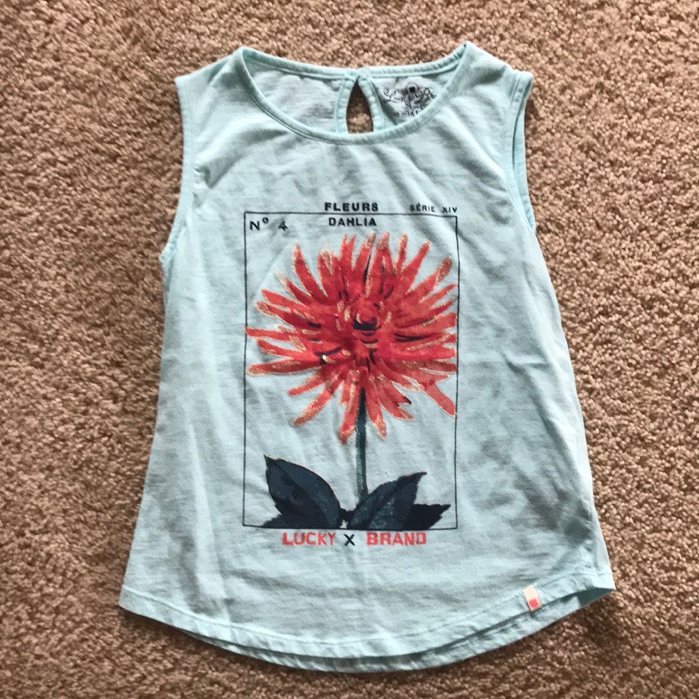 Girls size L Lucky Brand tank top